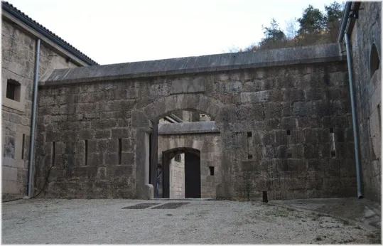 l'entrata principale del forte