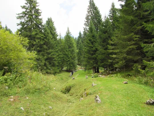 Verso il cimitero della Brigata Sassari