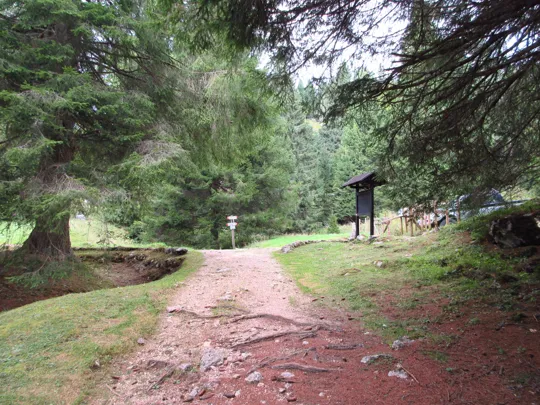 L'incrocio dopo il cimitero A