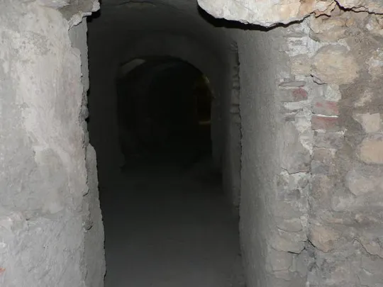 Covolo di Butistone - Passaggio sul I° livello