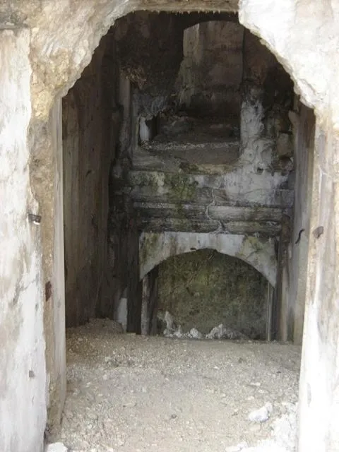 Forte Busa Verle - Interni del forte
