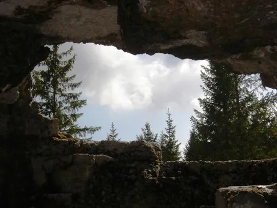 Forte Busa Verle - Interno del cofano