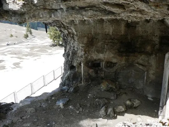 Forte Busa Verle - Interno del cofano