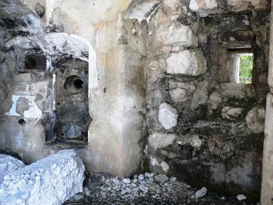 Forte Busa Verle - Interno del cofano