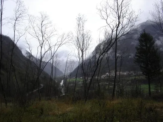 Forte Casa Ratti - Panorama verso Pedescala
