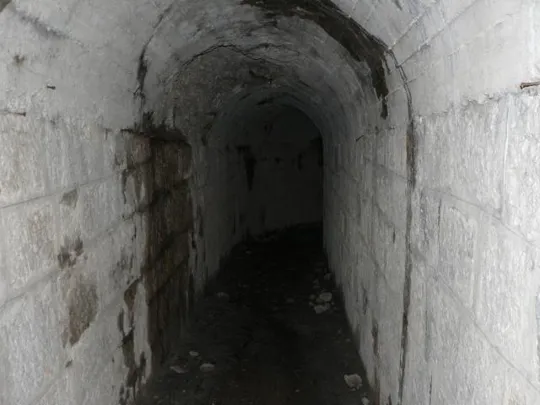 Forte Casa Ratti - Passaggi interni