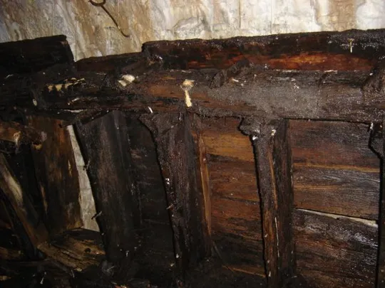 Forte Cima Lan - Particolari della copertura