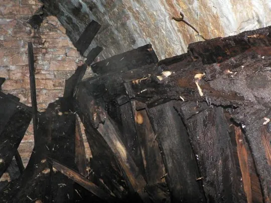 Forte Cima Lan - Particolari della copertura