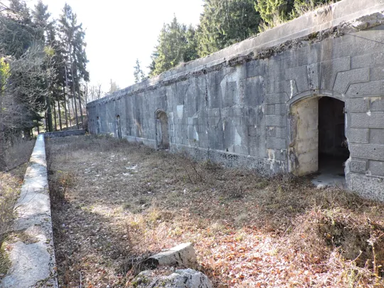 Esterno del piano batterie