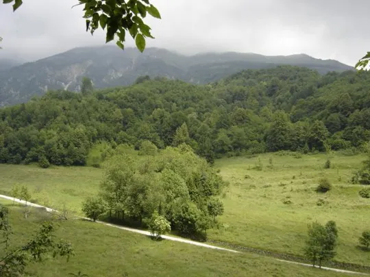 Forte Enna - Strada di accesso al forte