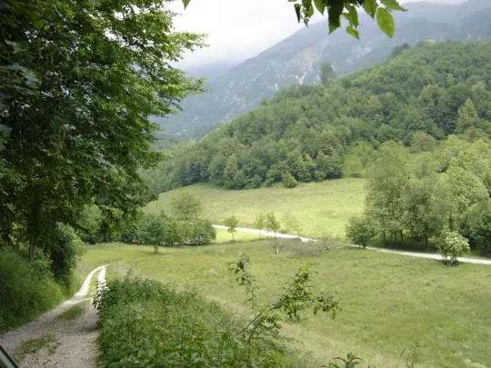 Forte Enna - Strada di accesso al forte