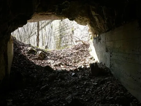 Forte Enna - Ingresso galleria