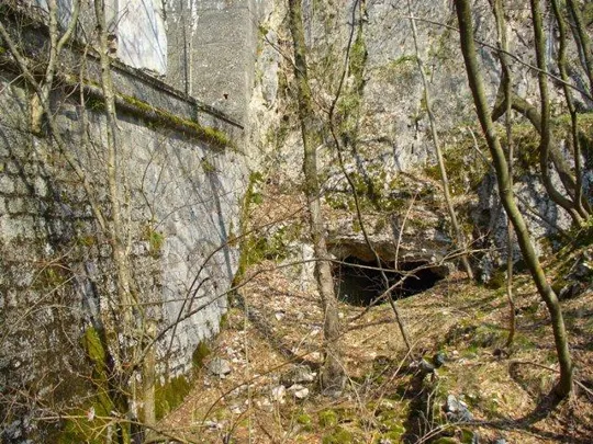 Forte Enna - Ingresso galleria