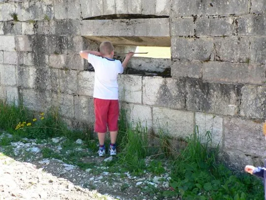 Forte Leone - Postazione fuciliere per la difesa del fronte del forte