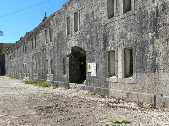 Forte Leone - Facciata del forte