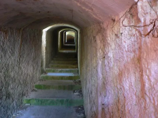 Forte Leone - Galleria di collegamento alle trincee