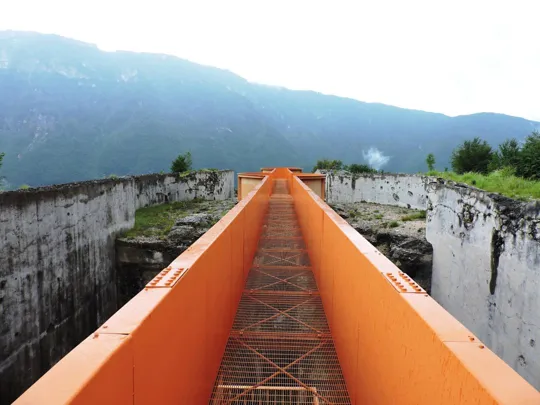 Forte Pozzacchio - passerella