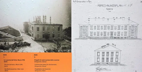 Forte Pozzacchio - le caserme