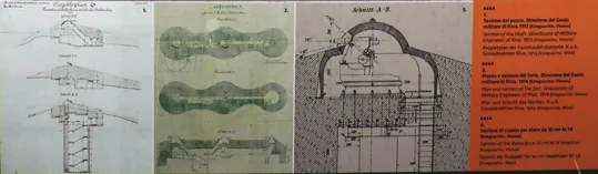 Forte Pozzacchio - progetto postazioni in cupola