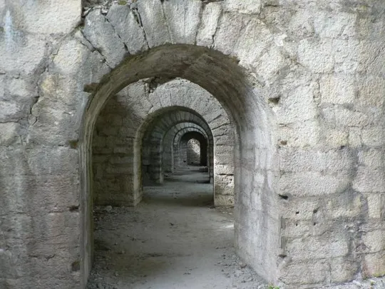 Forte Tagliata Scala e Fontanelle - Corridoio piano terra