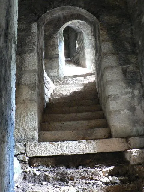 Forte Tagliata Scala e Fontanelle - Scalinata della caponiera
