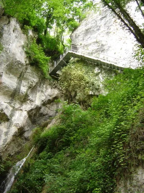 Cascate Molina - L'altissima passerella