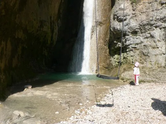 Cascate Molina - L'altalena