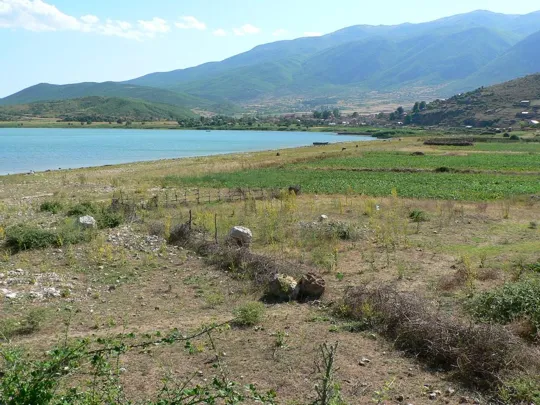 Lago di Prespa - filo spinato