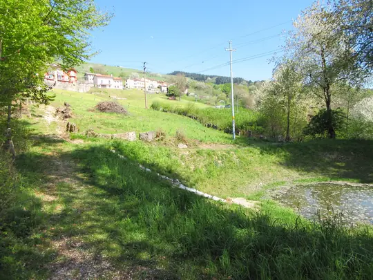 Pozza Fevrara, proseguire verso destra