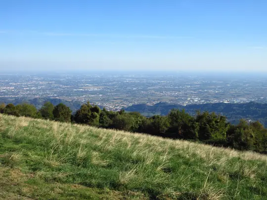 Panorama lungo la strada