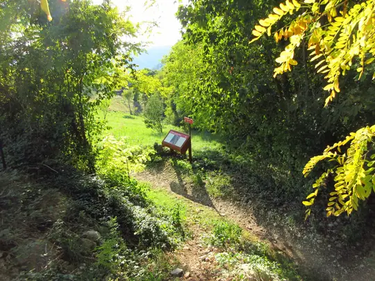 Ricongiungimento alla via armentaria del Sejo