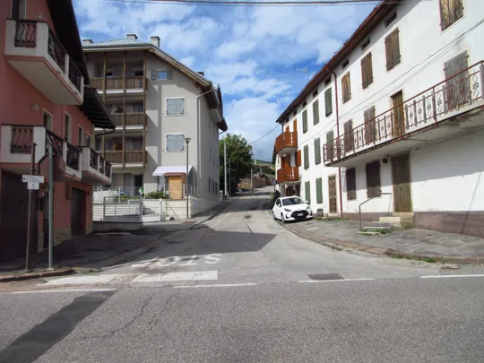 Inizio della via Monte Interrotto