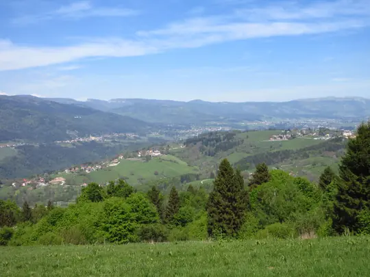 Panorama dell'altopiano
