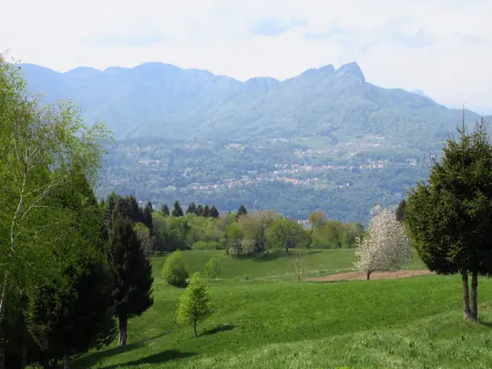 Panorama lungo il percorso