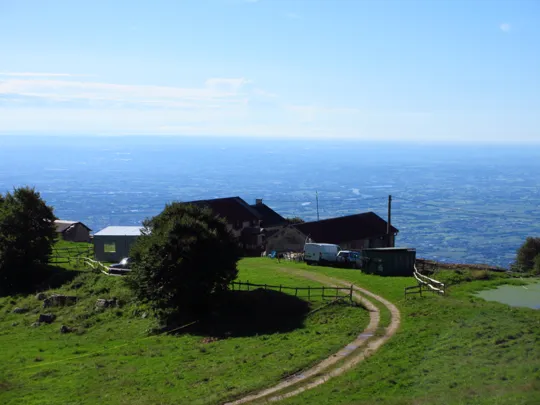 Panorama verso malga Campo Est