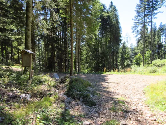 Incrocio con la strada