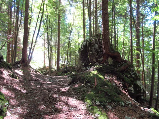 Postazione in roccia