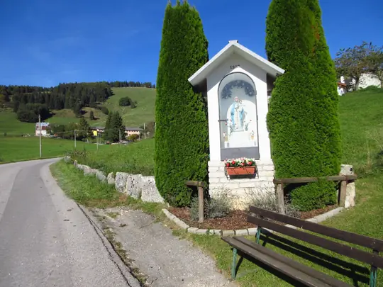 Capitello del 1957 nella località di Xebbo
