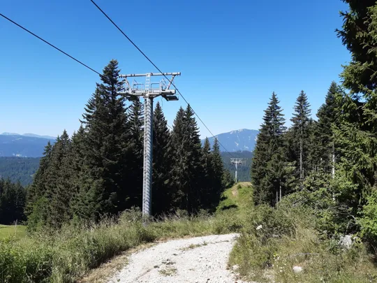 Sotto alla seggiovia