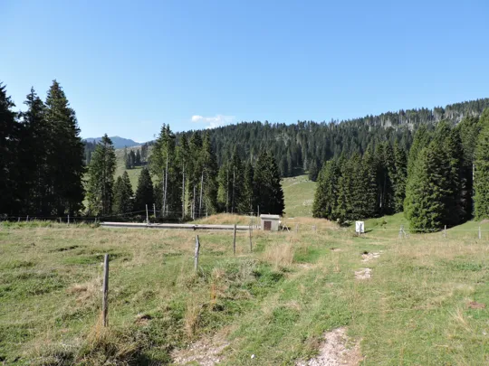 In discesa verso il punto di partenza