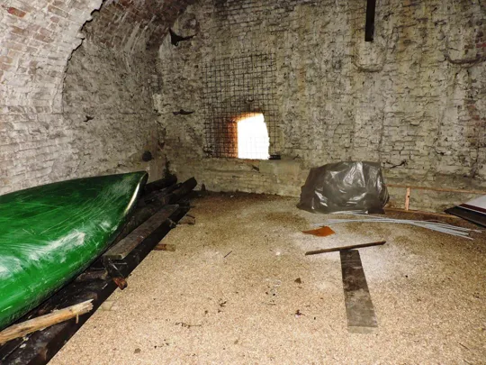 Bastione Buovo - Interno della casamatta superiore