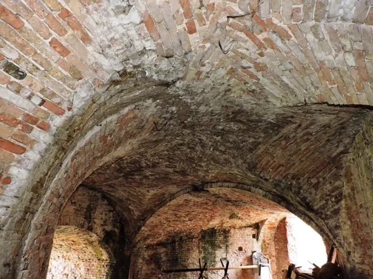 Bastione Buovo - Interno della casamatta superiore