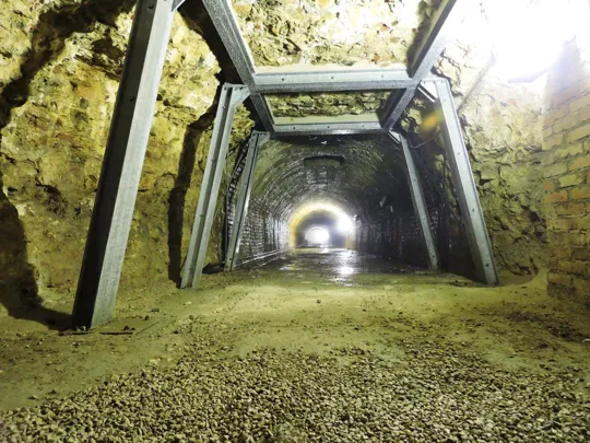 Bastione Buovo - Galleria verso il torrione Venier