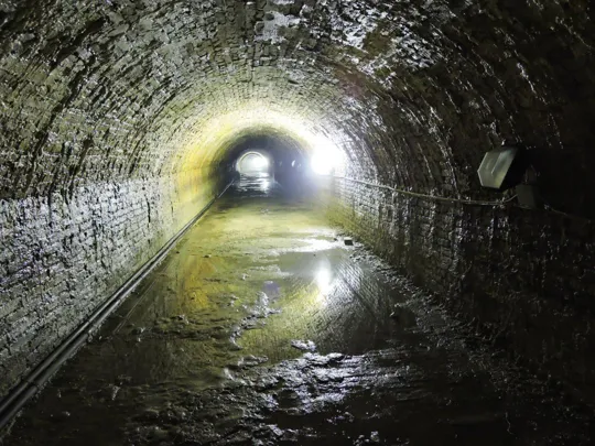 Bastione Buovo - Galleria verso il torrione Venier