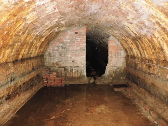 Bastione Buovo - Galleria verso il torrione Venier