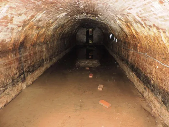 Bastione Buovo - Galleria verso il torrione Venier