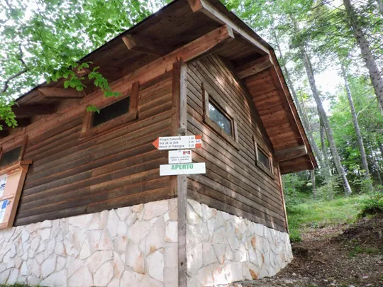 Becco di Filadonna - Inizio del sentiero