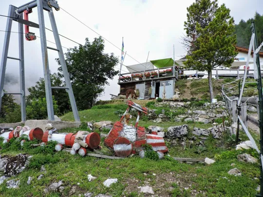 Becco di Filadonna - Teleferica del rifugio