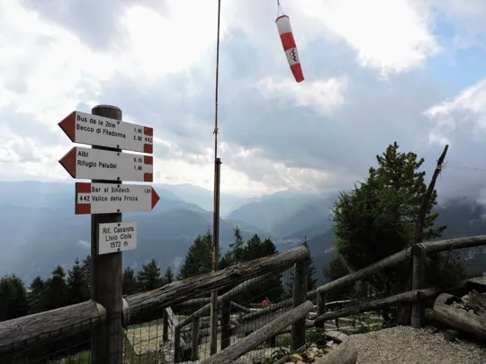 Becco di Filadonna - al Rifugio