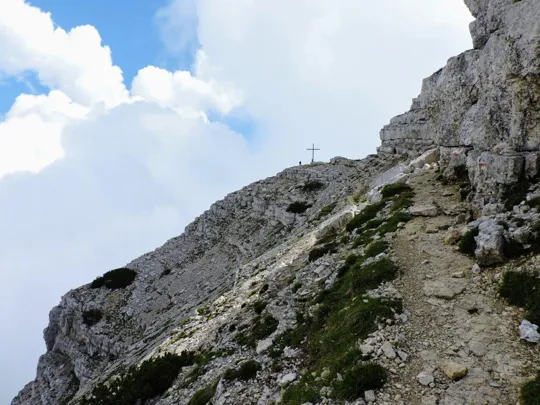 Becco di Filadonna - Verso la croce